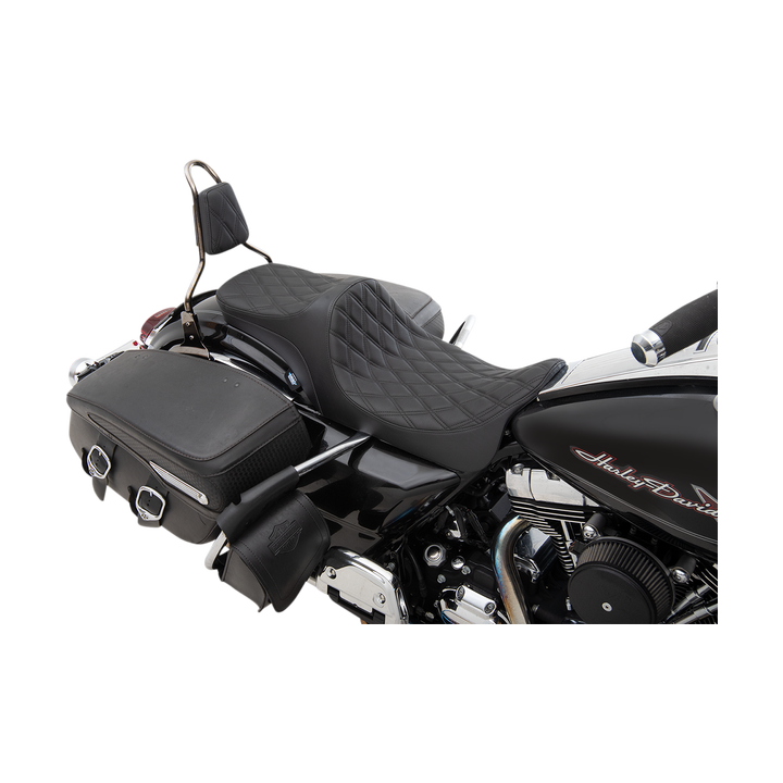 Drag Specialties Zweisitziger Sitz Seat Pred Iii 2Up Ddiablk