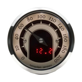 Cuentakilómetros Motogadget Mst Analogue Speedo 49mm Bl