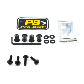 Soporte de cúpula Pro Bolt Scr Kit Screen 4 Blk