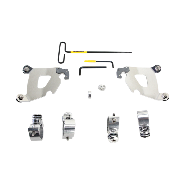 Memphis Shades Windshield Mnt Kit Caf Xl12C Pol