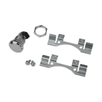 Tapón de gasolina Drag Specialties Latch Gas Door Chr 92-19