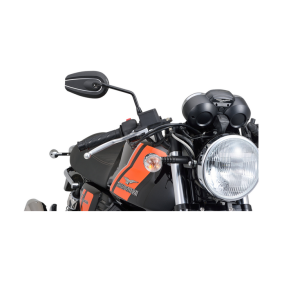 Espejo genérico Daytona D-Mirror-6 Rod Right Alu Bk