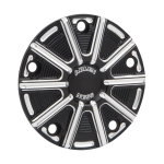 Tapa lateral Arlen Ness Cover Point 10G Black