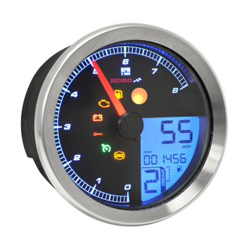 Cuentakilómetros Koso North America Tach Multi Metr Hd-04 Sil