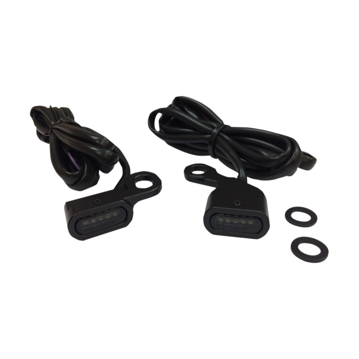 Intermitente Drag Specialties Lights Trnsig Blk Smk 96-