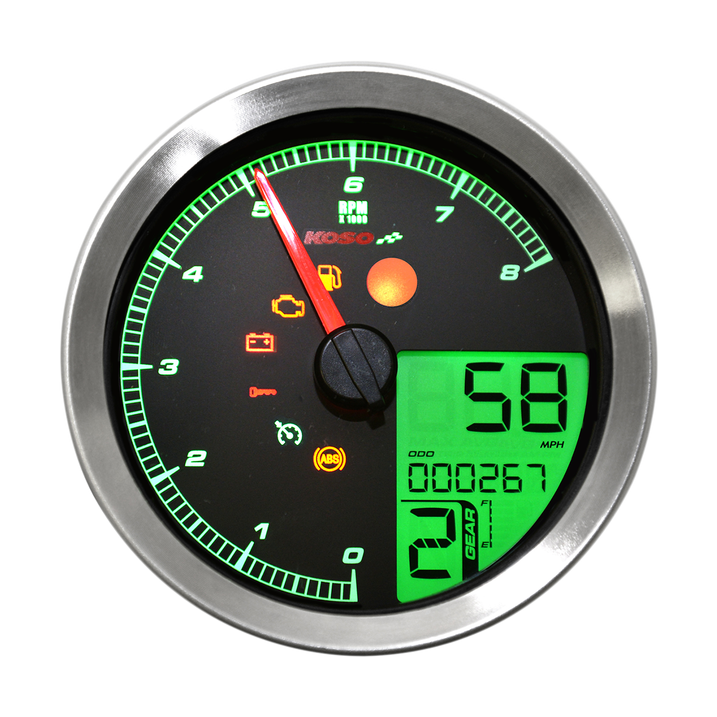 Contachilometri Koso North America Tach Multi Metr Hd-04 Bk