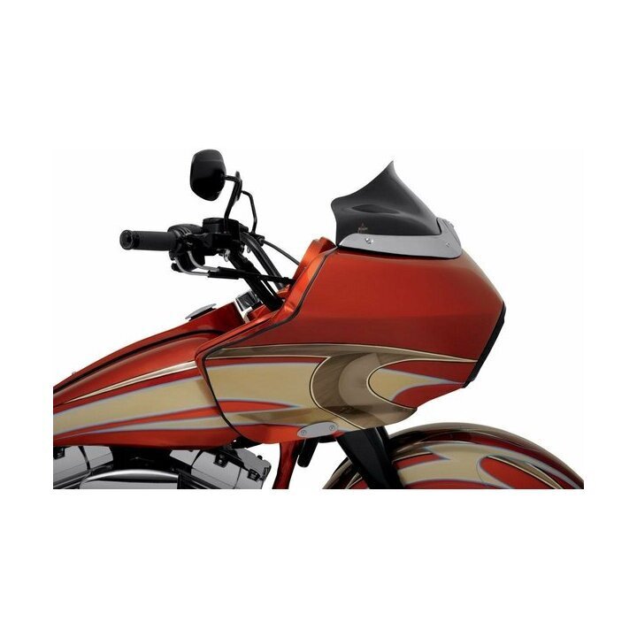 Klock Werks Windshield Flare Wshld 8" Fltr Smoke