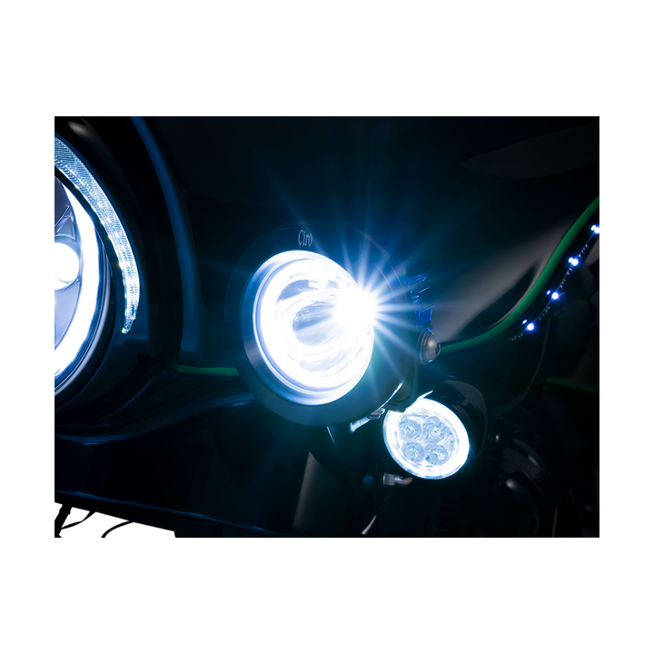 Fari Ciro Lights Tac-10 Spot Blk