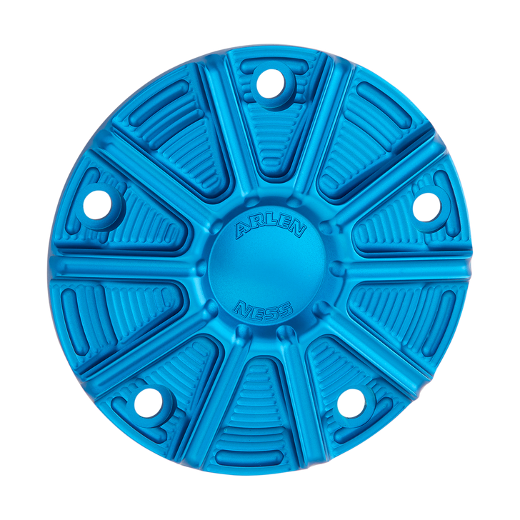 Tapa lateral Arlen Ness Cover Points Blue