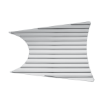 Tapa lateral Kuryakyn Accent Cover Prim Md M8 C