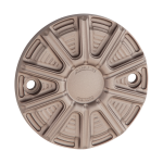 Tapa lateral Arlen Ness Cover Points Titanium