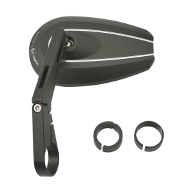 Espejo de puño Daytona D-Mirror-6 Barend Long Alu Bk