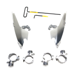 Memphis Shades Windshield Mnt Kit Fs Xl883L Pol