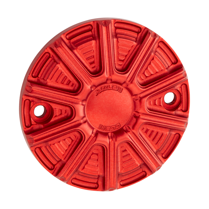 Tapa lateral Arlen Ness Cover Points Red