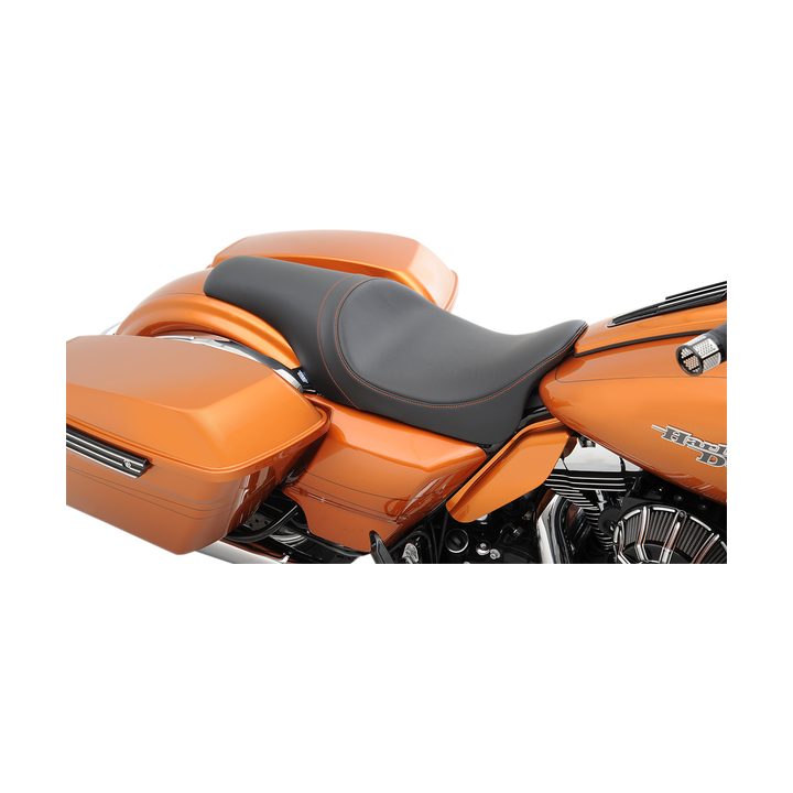 Assento de dois lugares Drag Specialties Seat Pred Smth 08-20 Fl