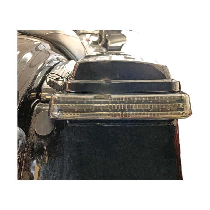 Luz de freno Custom Dynamics Light Sbag Ss8 Blk/Smk