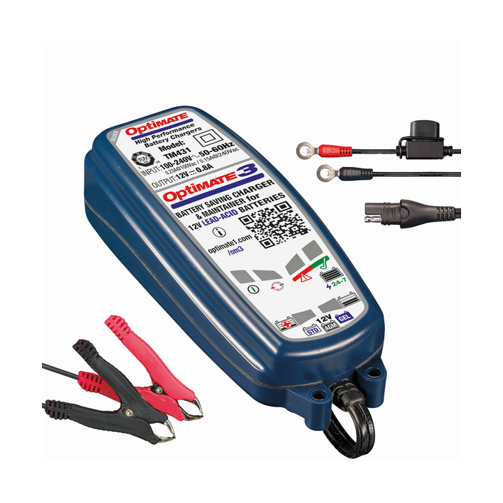 Cargador y/o arrancador Tecmate Charger Optimate 3